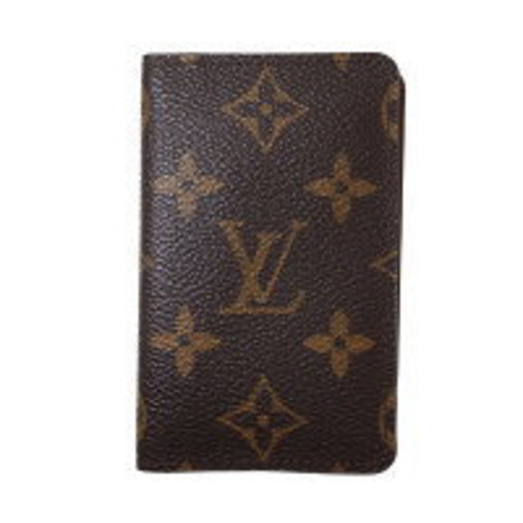 Louis Vuitton Monogram Pochette Carte Visite Pass Case Brown Vuitton - Picture 1 of 9